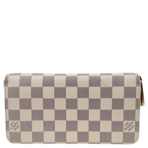 Louis Vuitton  Damier Azur Zippy Wallet White - Picture 3 of 14